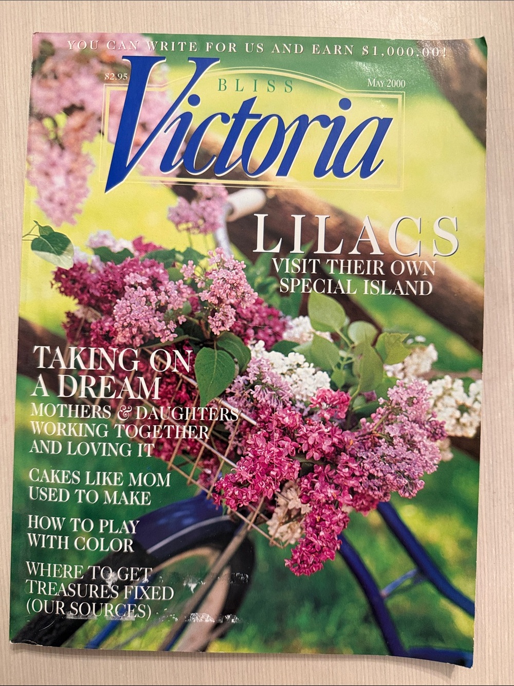 Victoria Magazine - Lilacs Cover (May 2000)